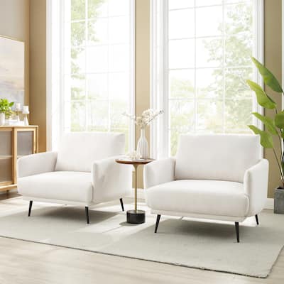 Karaka 37.5"W Oversized Armchair Leisure Sofa Chair (Set of 2)