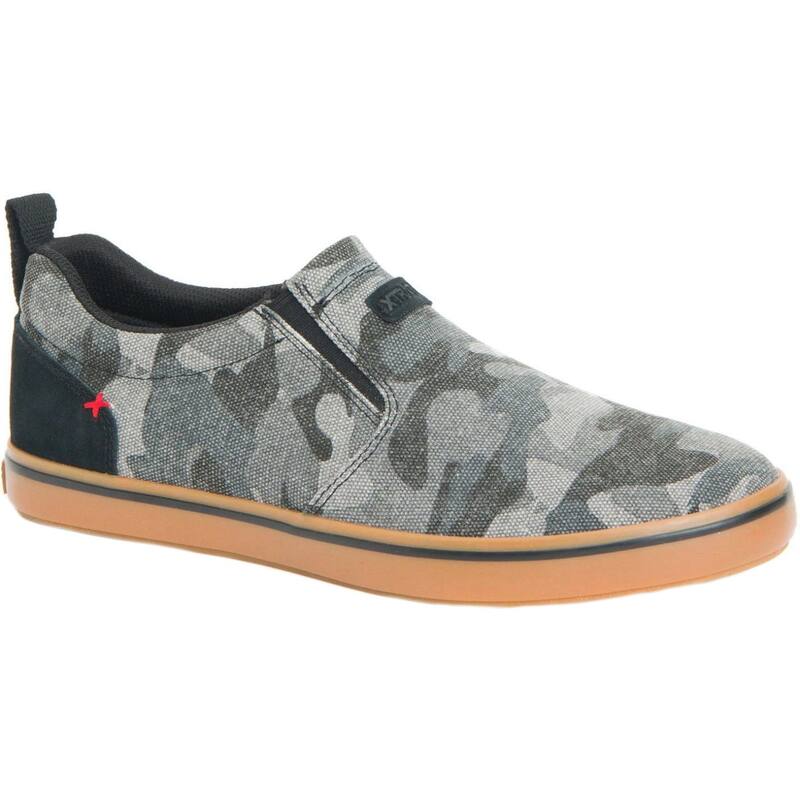 Xtratuf Men's Canvas Sharkbyte Deck Shoe - Camo - 9.5