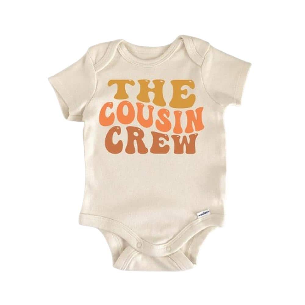 Little Cousin Crew - Baby Boy Girl Clothes Infant Bodysuit Funny Cute Newborn