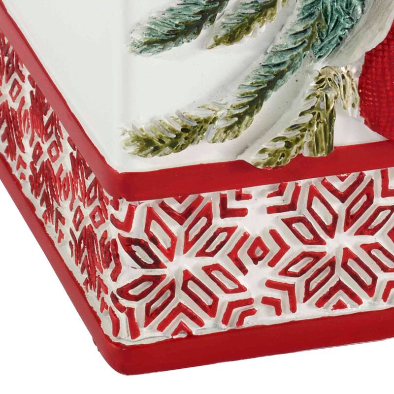 Avanti Linens Christmas Gnomes Tissue Cover - Multicolor - Tissue Cover