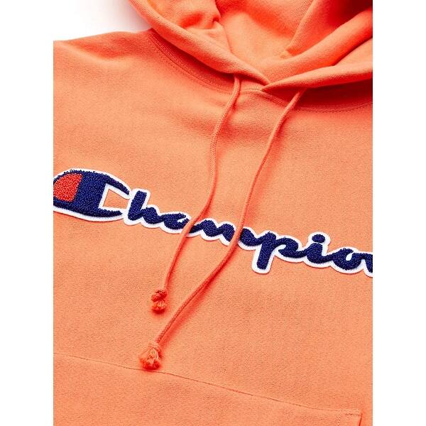 Shop Champion Life Men S Reverse Weave Pullover Hoodie Groovy Papaya Size X Large Groovy Papaya Overstock 29304329