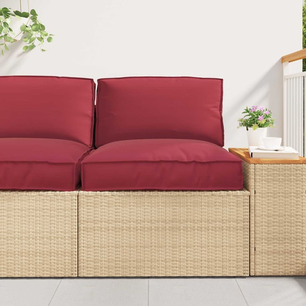 vidaXL Pallet Cushion Set 2 pcs Oxford Fabric - 31.50 x 31.50 x 20.47 in