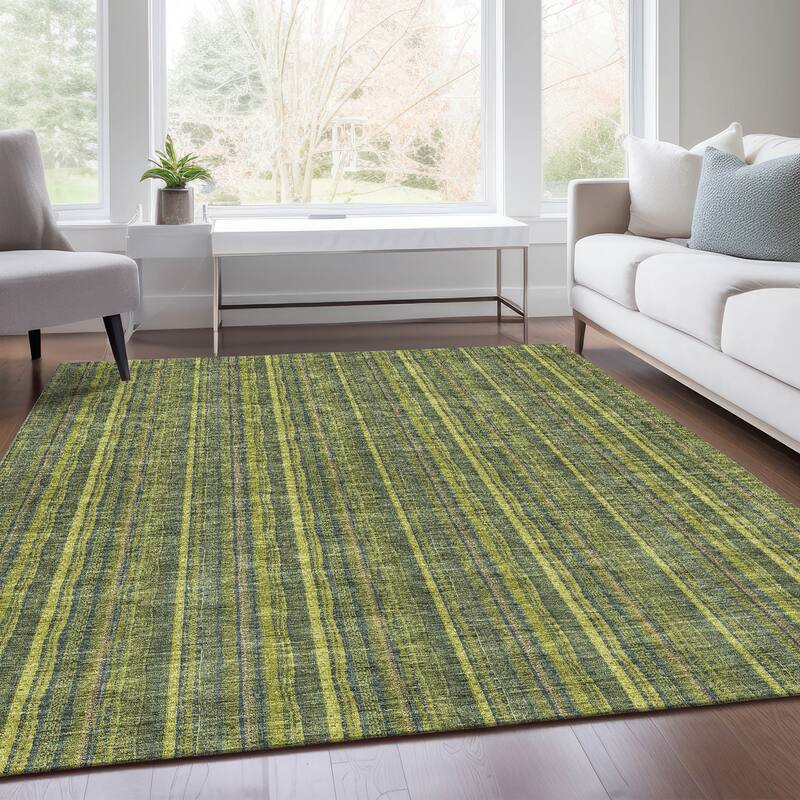 Premium Washable Super Soft Stripe Ombre Mayfield Rug