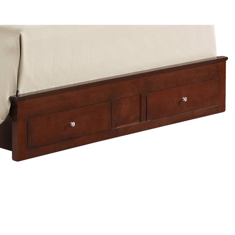 Full Size Transitional Storage Bed with Built-in Organization and DIY Assembly