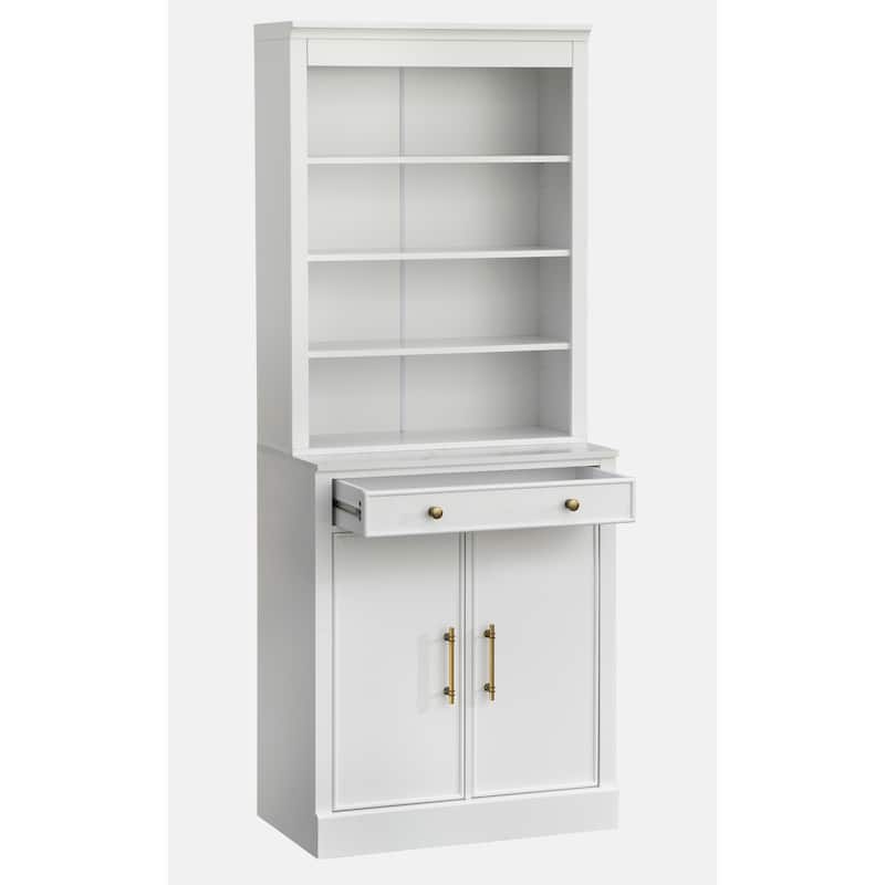 Lifestorey Monza 2-Piece Buffet Hutch Set