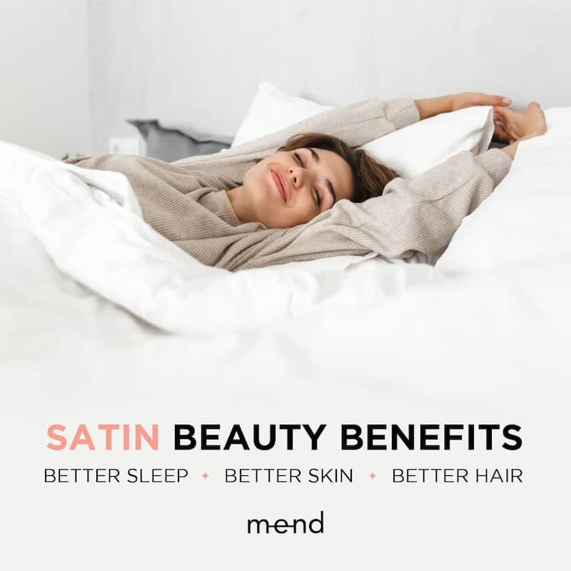 NIGHT Satin Pillowcase for Skin & Hair 2-Pack