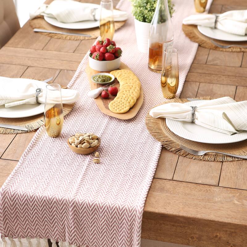 Chevron Handloom Table Runner