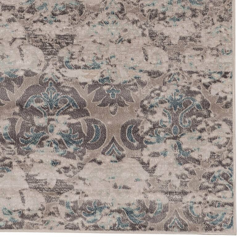 Vintage Collection Trellis Beige and Grey Rug