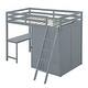 preview thumbnail 19 of 25, Elegant Design Twin Size Loft Bed with Wardrobe & Desk