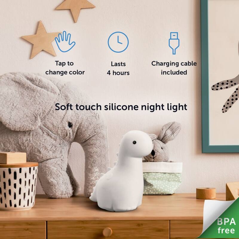 Globe Electric 91000152 Squish Animal 7" Tall LED Animal, Novelty