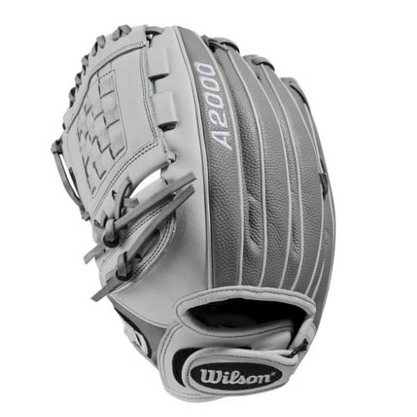 Shop Black Friday Deals On Wilson Fastpitch Softball 12 Pitcher Glove Mitt Infield A2000 P12 2019 Lht Gray Overstock 23079973