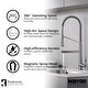 preview thumbnail 14 of 20, Karran Tumba Single-Handle Pull-Down Sprayer Kitchen Faucet