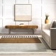 preview thumbnail 6 of 7, Nuloom Keeva Modern Striped Fringe Area Rug