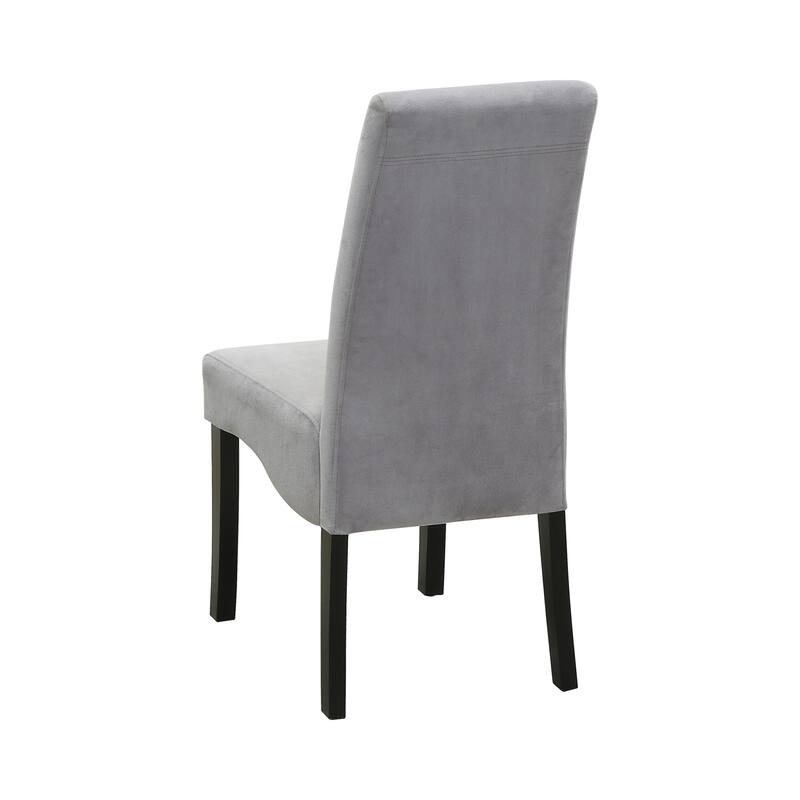 Set of 2 Velvet Upholstered Dining Side Chairs