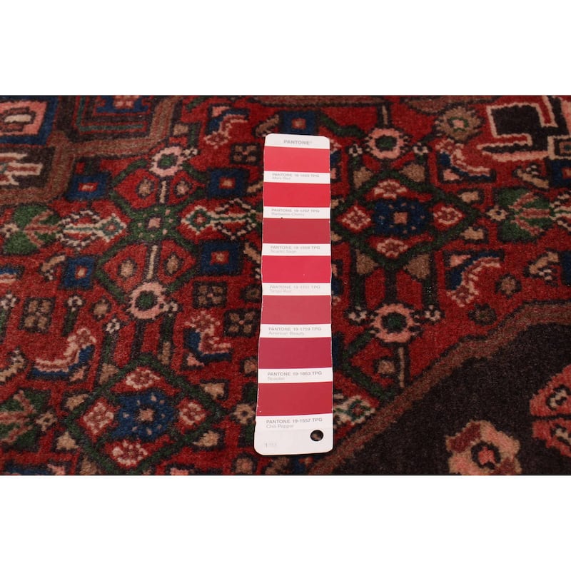 ECARPETGALLERY Hand-knotted Andelz Red Wool Rug - 3'8 x 5'6