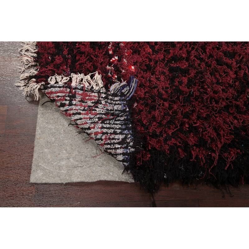 Modern Moroccan Oriental Runner Rug Wool Hand-knotted Carpet - 2'10" x 7'11"