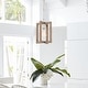 preview thumbnail 7 of 23, Modern Farmhouse 1-light Geometric Kitchen Island Pendant Lighting - 8 in. D