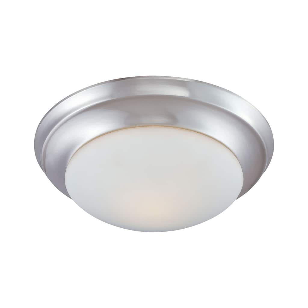 Elk Home Fluor Brushed Nickel 14.25 Inch Wide Flush Mount