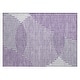 preview thumbnail 13 of 47, Machine Washable Indoor/ Outdoor Abstract Stripe Chantille Rug