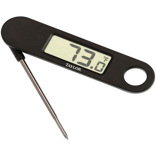 Taylor 1476 Digital Thermometer, Plastic, Black. Opens flyout.