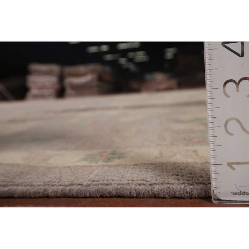 Oushak Oriental Large Area Rug Hand-Knotted Wool Carpet - 10'2" x 13'6"