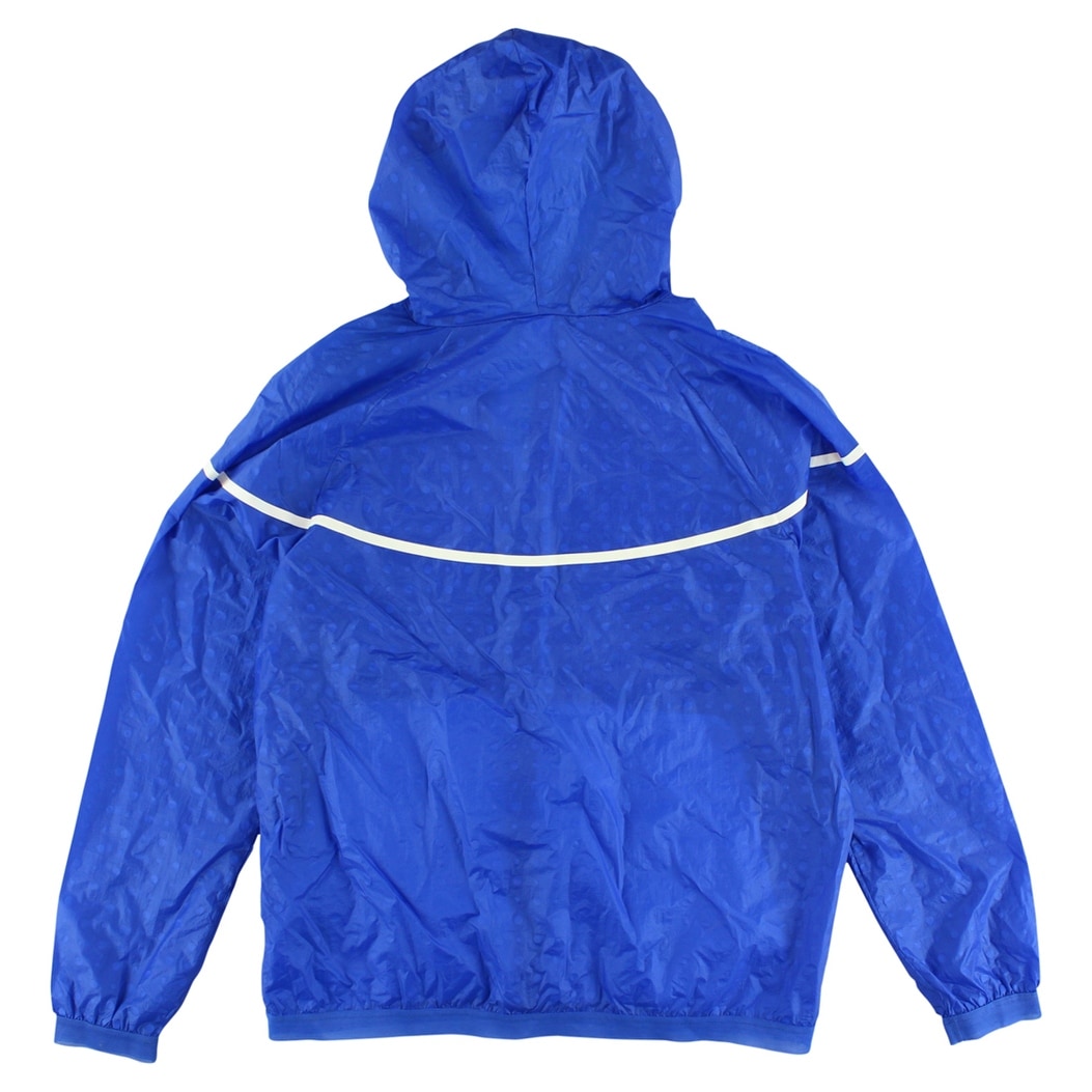 nike windrunner jacket blue and white