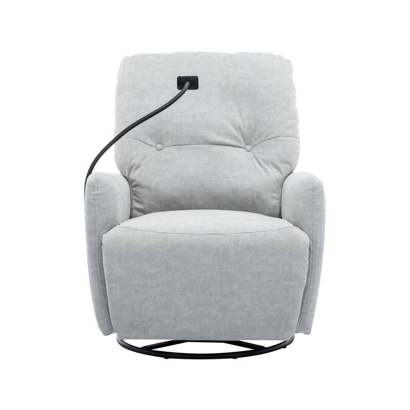 MERAX 270 Degree Swivel Electric Recliner Rocking Motion Recliner