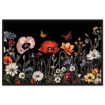 Wildflower Panorama Canvas by Art Remedy