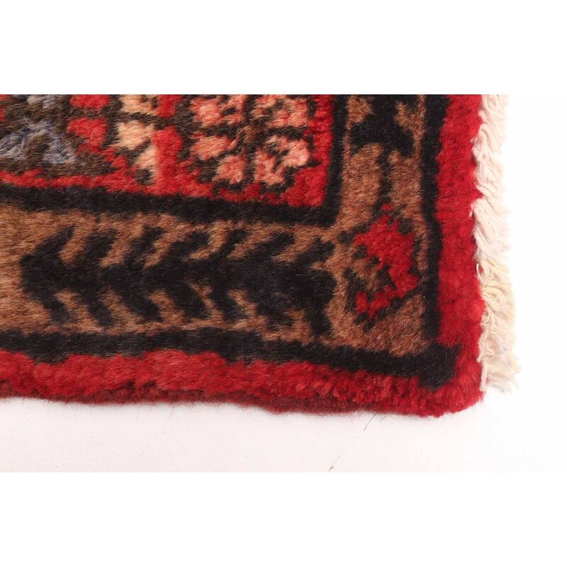 ECARPETGALLERY Hand-knotted Andelz Black Wool Rug - 3'7 x 5'1