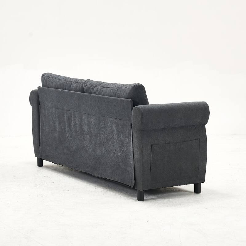 U_Style 80.7'' 2-in-1 Sofa Bed Sleeper with Large Mattress, for Living Room Spaces Bedroom
