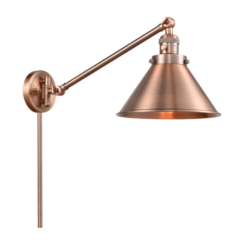 Innovations Lighting Briarcliff Single Light 25" Tall Outdoor Wall