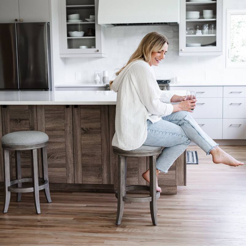 Maven Lane 26" Eva Swivel Counter Height Kitchen Stool - N/A