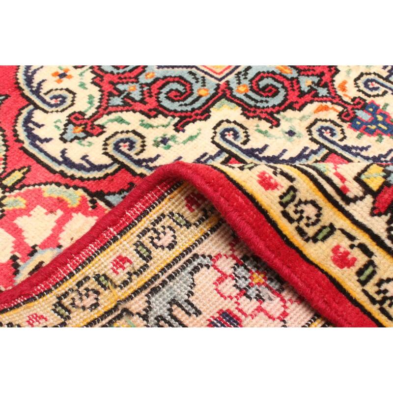 ECARPETGALLERY Hand-knotted Anadol Red Wool Rug - 3'10 x 5'9