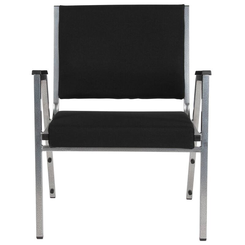 4 PK 1500 lb. Rated Antimicrobial Bariatric Reception Arm Chair