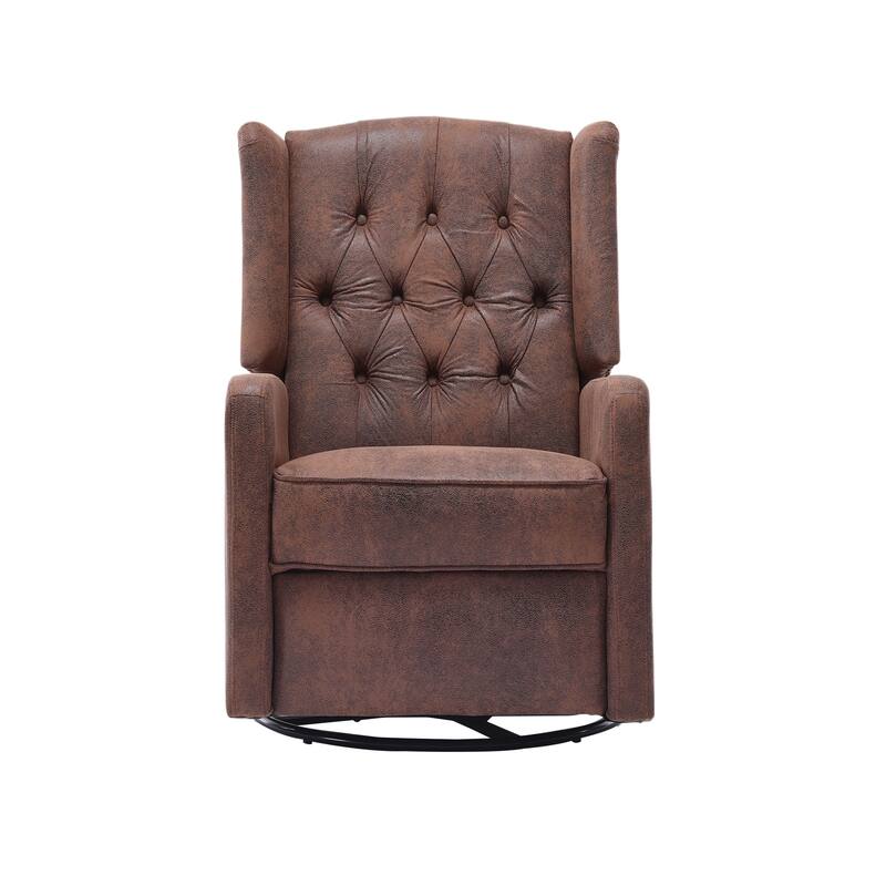 360 Degree Swivel Nursery Rocking Recliner Chair