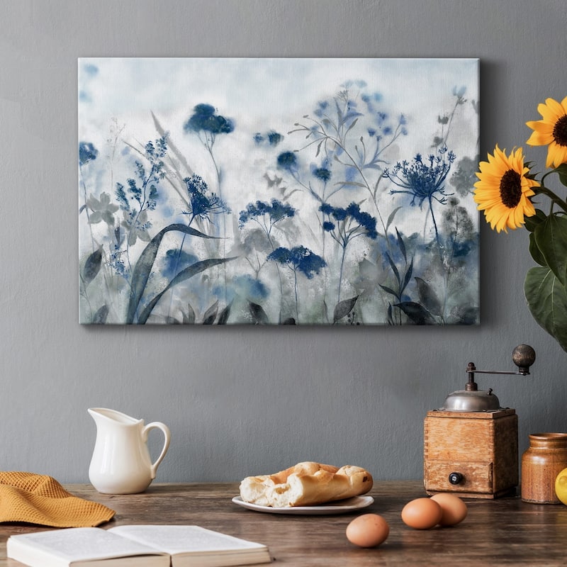 Inky Indigo Premium Gallery Wrapped Canvas - Ready to Hang
