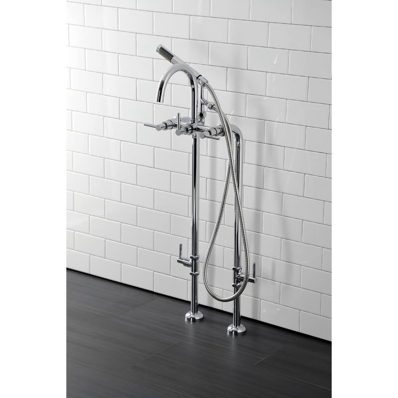 Concord Freestanding Tub Faucet with Supply Line