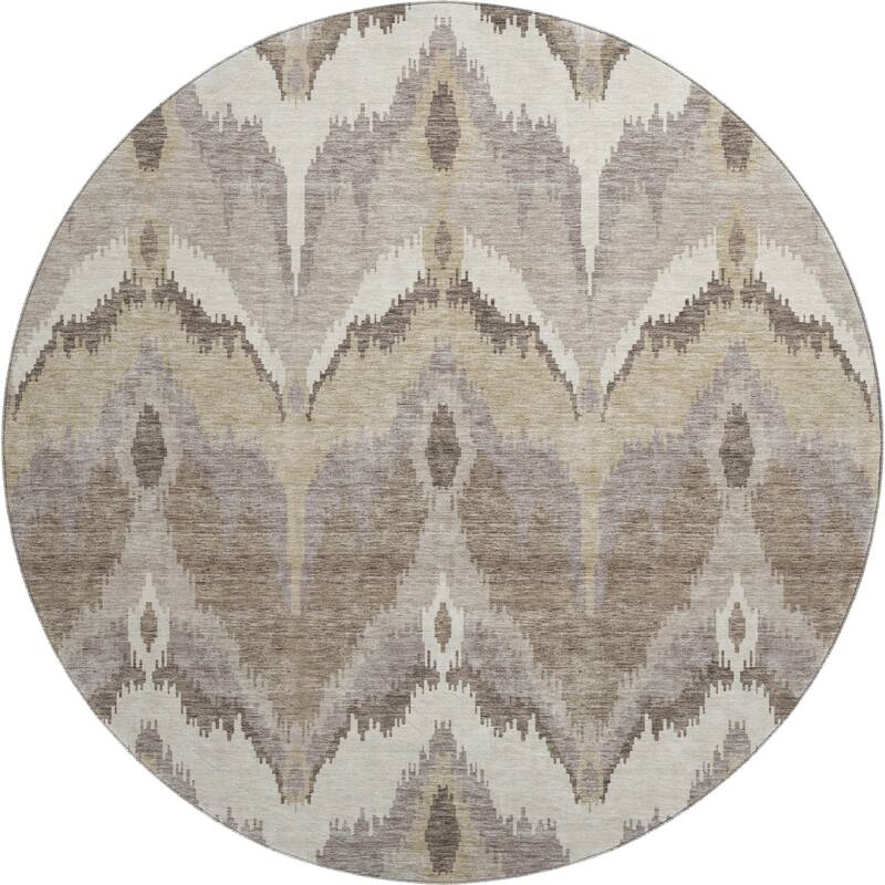 Premium Washable Super Soft Modern Ikat Mayfield Rug