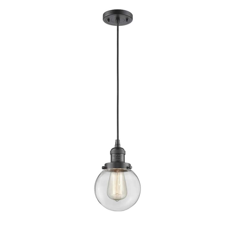 Innovations Lighting Beacon Single Light 6" Wide Mini Pendant with