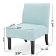preview thumbnail 45 of 43, Kassi Contemporary Slipper Accent Chair by Christopher Knight Home