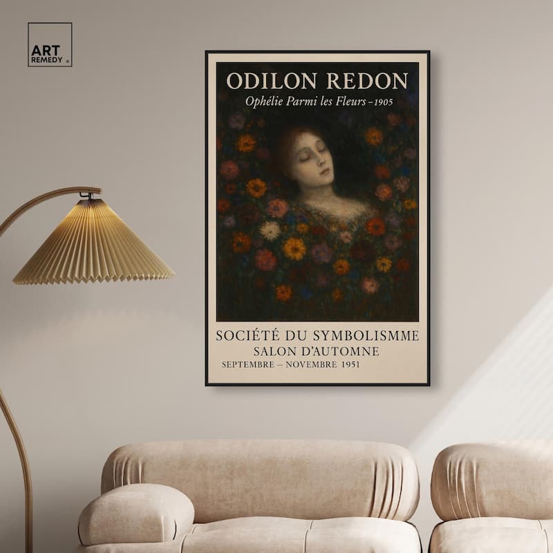 Redon's Beauty Canvas by Art Remedy