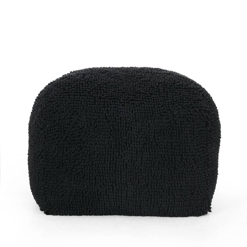 Stylish look Microfiber Square Pouf Easy to maintain