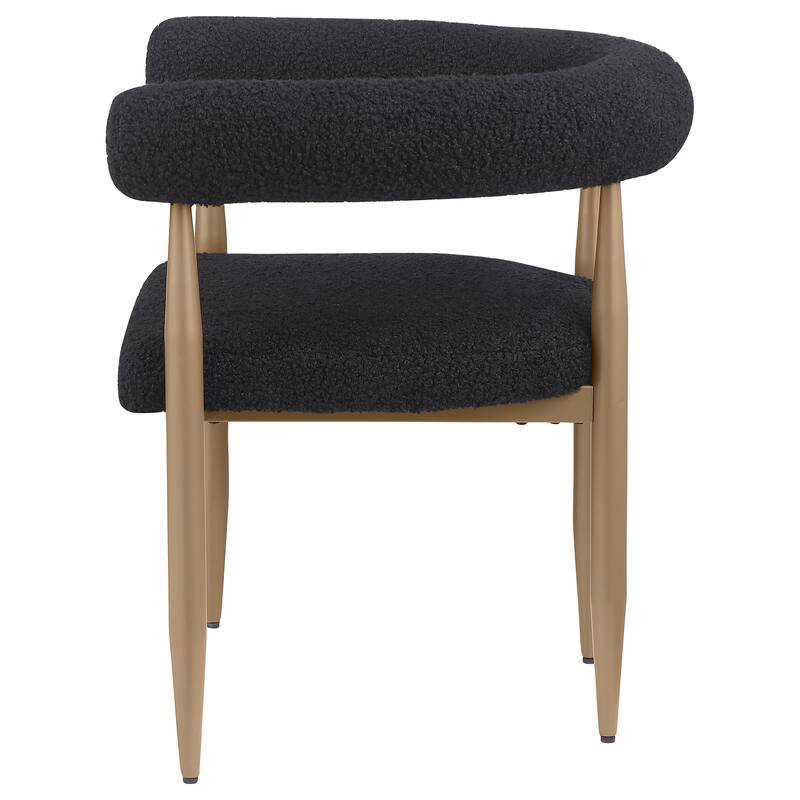 Dunmore Boucle Upholstered Dining Arm Chair (Set Of 2)