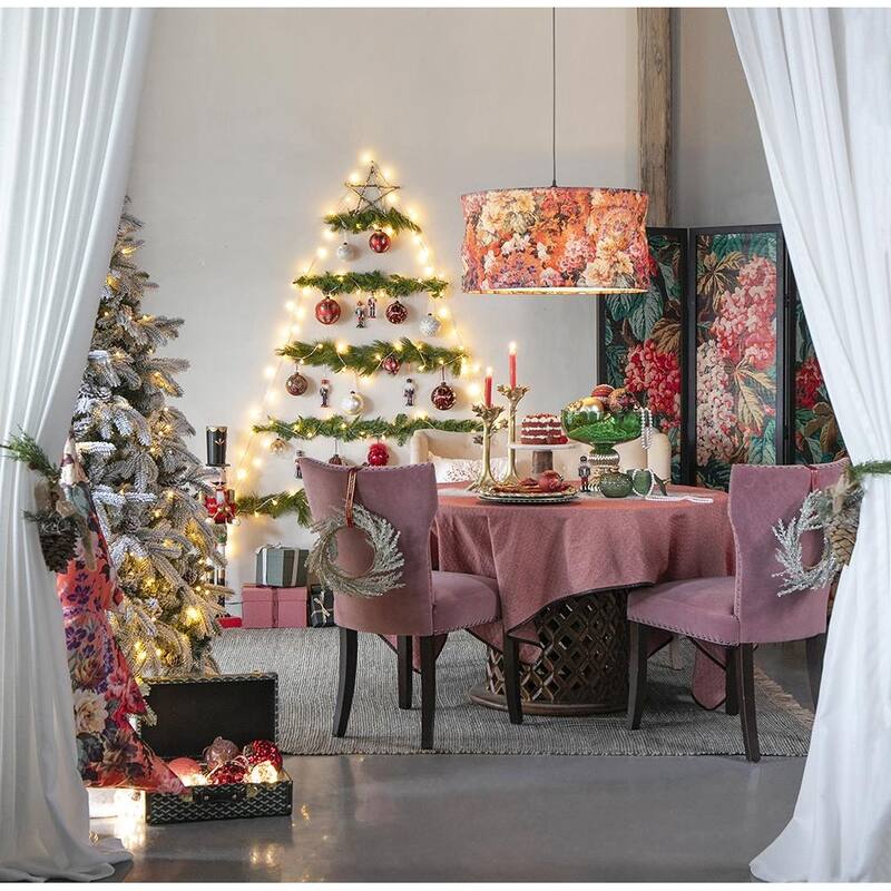 D3.9" Christmas Ball Ornaments, Glass Decorative Hanging Ball Christmas Tree Ornaments for Holiday Decorations, Set of 6