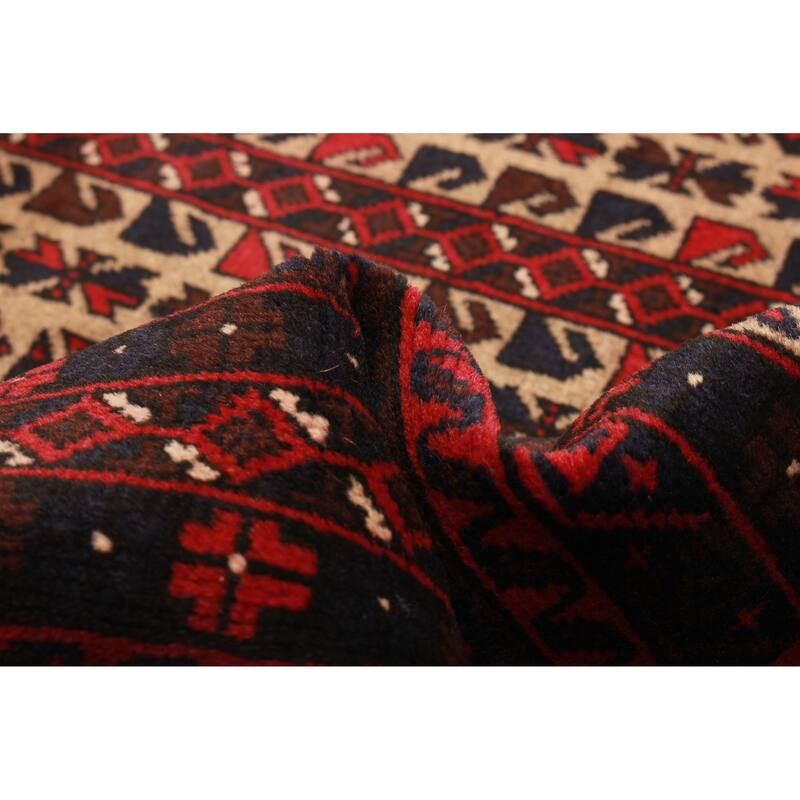 Teimani Tan Rug 3'1" x 5'0" - 3'1 x 5'0