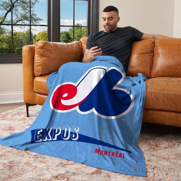 MLB CC Throwback Silk Touch Throw Blanket