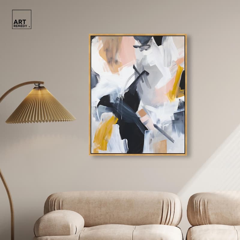 Rustic Noir Canvas by Art Remedy