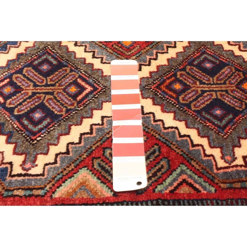 ECARPETGALLERY Hand-knotted Konya Anatolian Red Wool Rug - 2'6 x 8'10