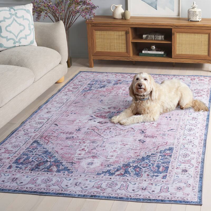 SAFAVIEH Tucson Ombretta Machine Washable & Slip Resistant Rug