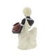 preview thumbnail 5 of 7, Cream Polystone Eclectic Sculpture People 10 x 6 x 6 - 6 x 6 x 10